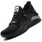 2025 Safety Shoes Men Steel Toe Cap Work Safety Shoes Sneakers Male Lightweight Work Boots Men Indestructible Work Shoes Male