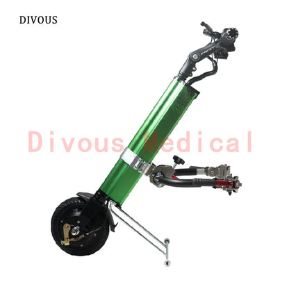 Sport Wheelchair Power Attachment Electric Mobility Device Electric Handcycle 250W Wheelchair Tractor Pull Device 8inch Wheel