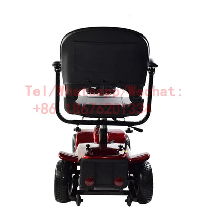 Electric Mobility Scooter 4 Wheel Portable Foldable Electric Cars for Elderly Disabled