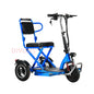 Factory Quality 12 Inches Rear Wheel Light Weight Folding Electric Scooters Disabled Elderly 3-wheels Tricycle
