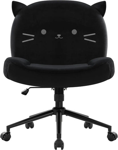 Kitty Cat Armless Office Desk Chair