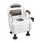 Bedside Commode Toilet Potty Chair with Adjustable Height Multi-functional Stable and  Waterproof for elderly pregnant women