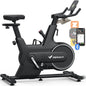 MERACH Indoor Cycling Bike,Exercise Bike for Home with Magnetic/Auto Resistance,Bluetooth Stationary Bike with APP Data Tracking