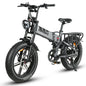 Full suspension mountain Electric Bicycle 1200W motor city folding Electric BIke 48V17AH battery 20*4.0 fat tire snow E-Bike